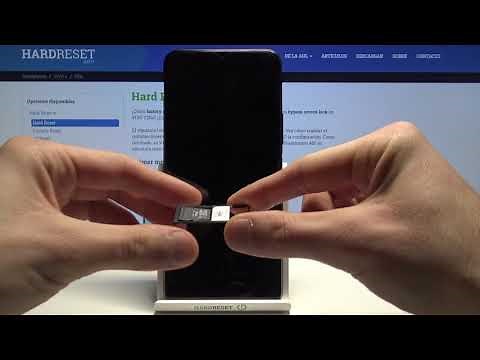 How to insert a SIM card and SD card into the Vivo Y20s? - Insert SIM and SD card
