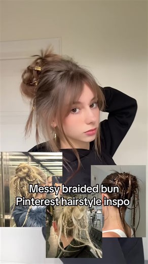 Stylish Braided Bun Hairstyle Tutorial