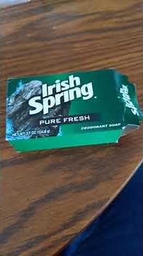 Irish Spring Pure Fresh Charcoal Soap Bar Review