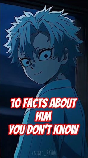 10 facts about sanemi that you don't know Demonslayer explained #demonslayer #anime #shorts #fyp