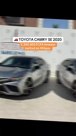 Toyota Camry SE 2020 2.5L essence — 75 000 km, 181 ch