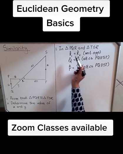 Grade 12 Maths Revision with Mbali: Water Tariffs and Euclidean Geometry Basics