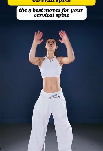 The 5 Favorite Moves for Your Cervical Spine—Instant Neck Relief! #exercise #gym #workout #fitnesstips #fitness