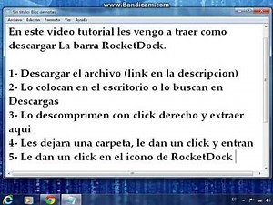 Descargar Barra RocketDock [MediaFire]