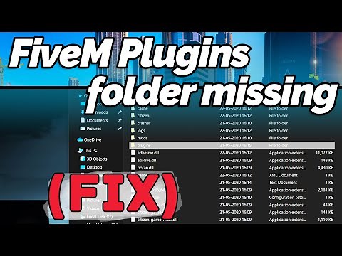 [FIX] GTA 5 FiveM Plugins folder missing