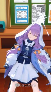 559 reactions · 25 shares | 【Blue Archive MMD】うっちゃい【Hakari Atsuko |...