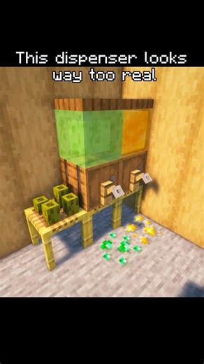 How to Build a Soda Dispenser in Minecraft