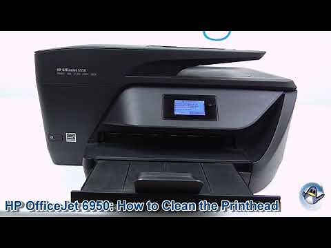 HP Officejet 6950: How to do Printhead Cleaning Cycles and Improve Print Quality