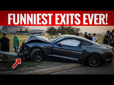 The FUNNIEST & Most EPIC Car Show Exit Fails You’ll Ever See!