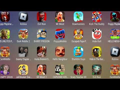 Poppy Playtime Chapter 5,Roblox,LOS LIRILITOS Prision,Poppy Playtime,Stumble Guys,Evil Nun,Hello Nei