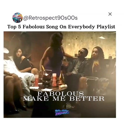 Top 5 Fabolous Song On Everybody Playlist Fabolous ft. Ne-Yo - Make Me Better _ Follow @retrospect90s00s _ #fabulous #hiphop #00smusic #neyo #rap #throwbackmusic #hiphophead #nostalgia #nostalgic #flashback #2000s #hiphopculture #early2000smusic #goodmusic #00sfashion #106andpark #oldschoolmusic #2000sfashion #throwback #classic #hiphopclassic | Retrospect 90s 00s
