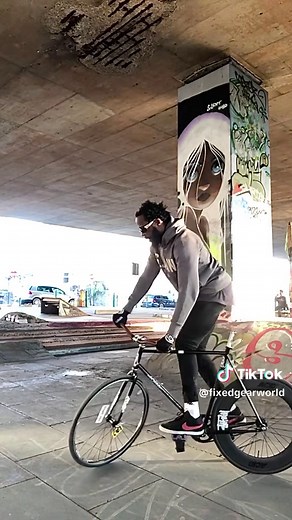 Fixie Bike Tricks and Skills Compilation