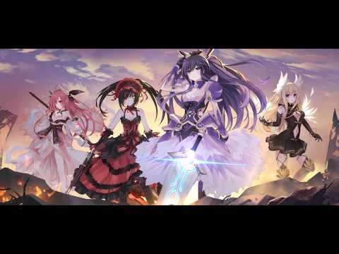 [Date a Live] Gameplay: New game intro (Upscaled)