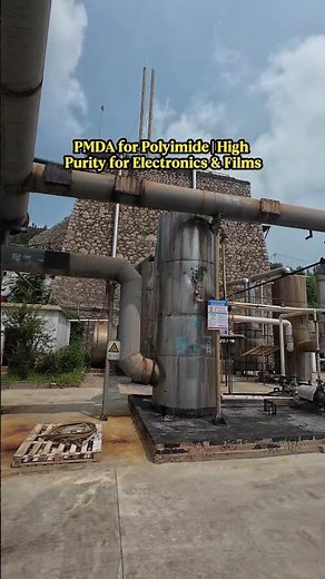 From raw material to final PMDA powder#PMDA #ChemicalFactory #IndustrialRawMaterials #Polyimide