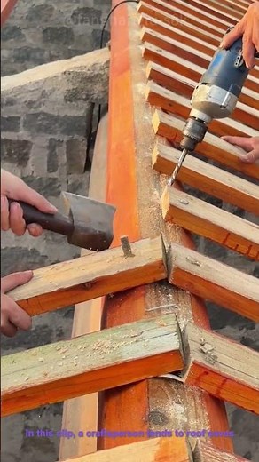 Traditional Bamboo Peg Roof Joinery: Crafting Sturdy Roof Eaves