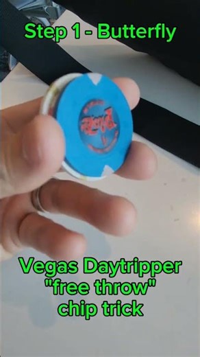 Chip trick tutorial - step 1