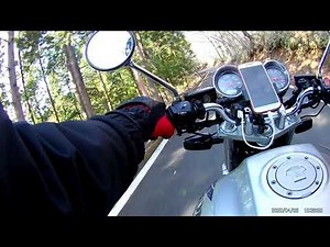 20/04/03 CB1300SF (SC40) 八溝林道 走行動画