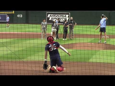 Matt Barr, RHP, Minnesota Twins - 2025 Draft Combine Bullpen