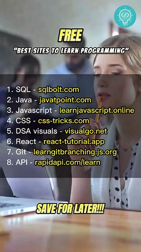 Don't miss out!!!! #learncoding #programming #coding #coder #learnprogramming #developerlife #fyp #foryoupage #foryou #codingtiktok