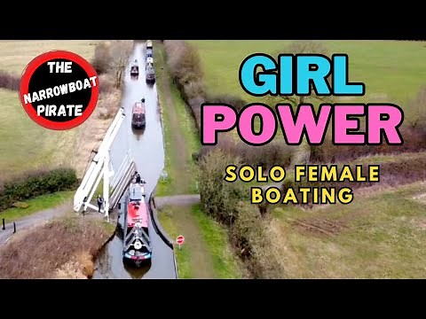 WOMEN take on the CANALS | NARROWBOAT Convoy | Solo FEMALE Boating [Ep 96]