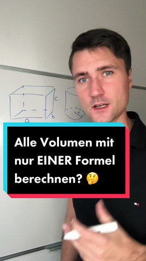 Alle Volumen mit einer Formel berechnen – Mathe leicht gemacht