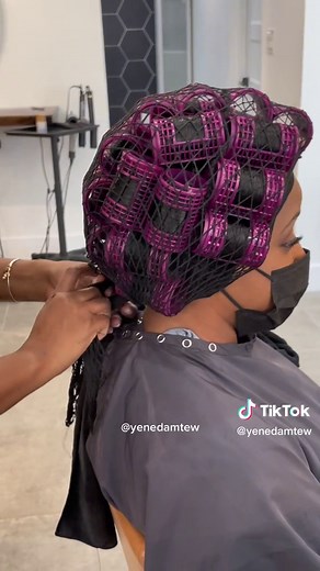 Roller Setting Techniques for Natural Hair | Aesthetics Salon DC