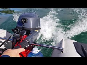Unique Open Transom Inflatable Catamaran