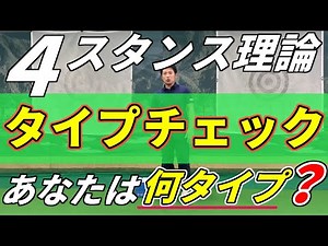 【4 stance theory, type diagnosis, type check method】 You can do it by yourself. A1. A2. B1. B2