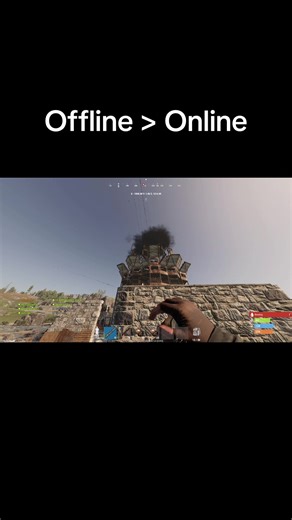 Controlling server #rust #raiding #fyp #console