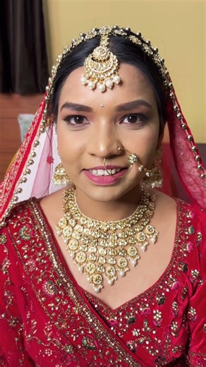 Bride’s review #deoghar #deogharmakeupartist #makeup #bridalmakeup #viral #shortvideo
