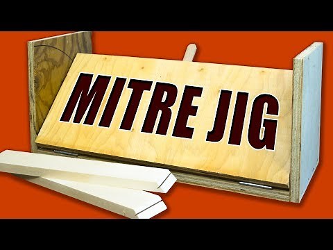 Table Saw Mitre Jig: Make Easy Mitres Cuts & Spline Joints Every Time!