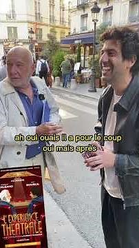 François Berléand et Max Boublil tractent pour l'expérience théâtrale !