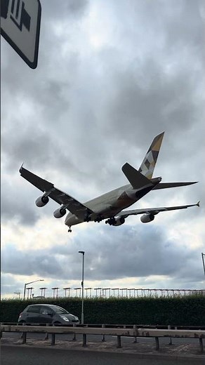 EPIC SKY GIANT ETIHAD A380 in 4K