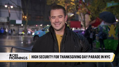 Behind-the-scenes look at security for Macy's Thanksgiving Day Parade