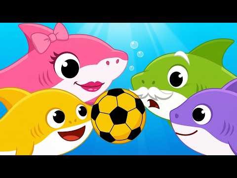 Baby Shark Family | Baby Shark Dance - Sharks - Nursery Rhymes & Baby Song + More | Bouncy Buddies
