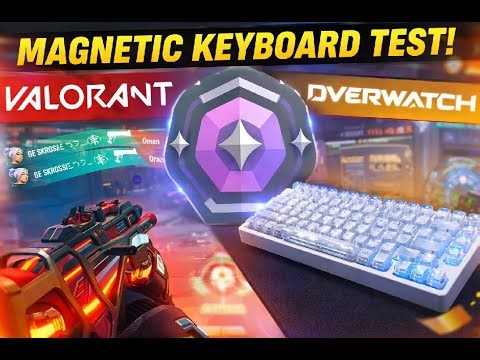 Playing Valorant & Overwatch With a Magnetic Keyboard (IROK 75)