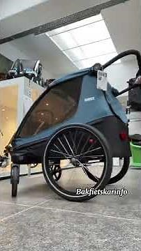 Thule Courier 2022 Fietskar multifunctional Bicycle trailer for kids, pets, cargo - Bakfietskarinfo