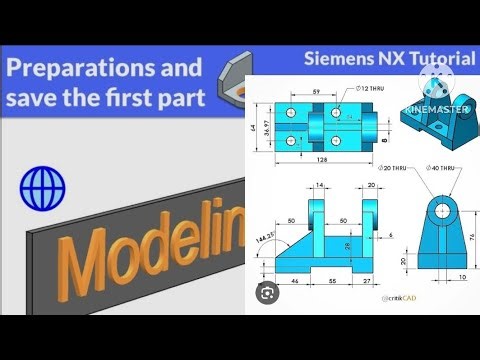 Part -25 #prectice #drawing-4 #tutorial #design #nx #software #mechanical #beginners #ug