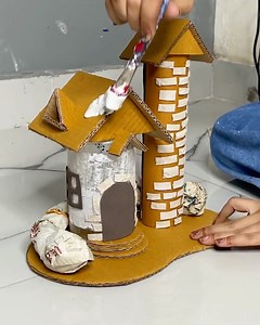 27K views · 172 reactions | Amazing fort using cardboard  #fort #cardboardhouse #diyideas | Click For Craft | Facebook