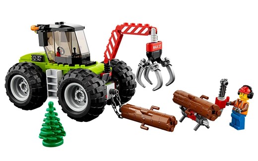 乐高 LEGO 60181 城市系列 林业工程车 2018速拼评测