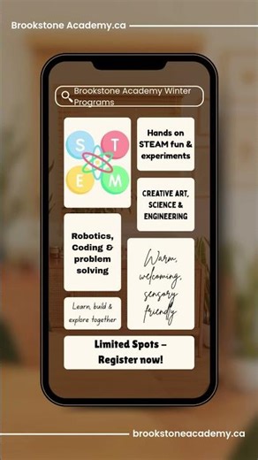 Brookstone Academy Winter Programs