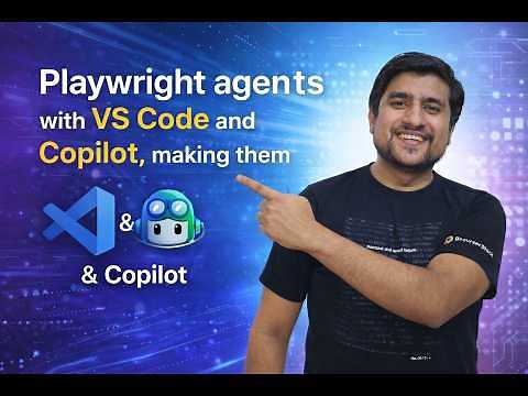 🛑 Playwright agents with VS Code and Copilot, making them