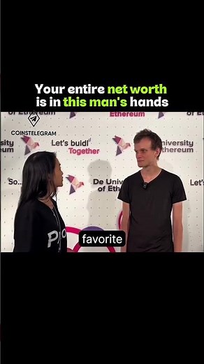 The man who created Ethereum… and this is how he handles high-stakes questions about pickup lines 😂