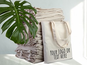 Custom Logo Tote Bags Personalized Cotton Canvas Reusable Promotional Shopping Grocery Bags for Business Events - Etsy