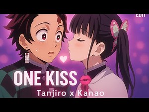 🔥 Tanjiro x Kanao’s Heartfelt Kiss! 😍 (6ft3 Edit) #DemonSlayerAMV