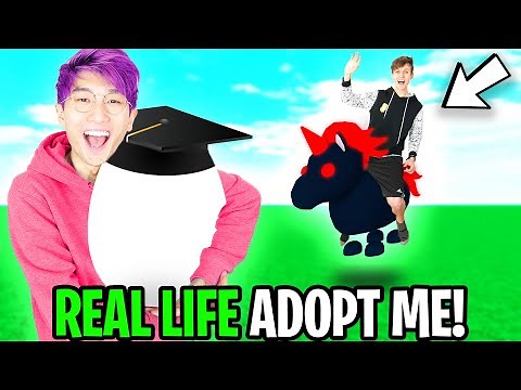 If Everything Was Like ADOPT ME! (LANKYBOX FUNNY MOMENTS)
