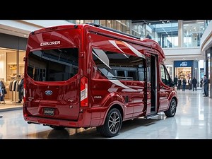 🚐 All-New Ford Explorer Camper Van | Luxury Interior + Rugged Exterior Tour!