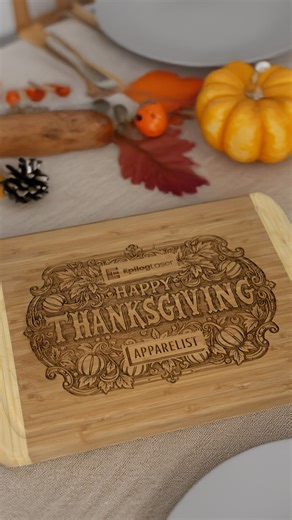 This season, our hearts are full of gratitude for partnerships that make creativity thrive. 🦃✨ Huge shout out to Apparelist for their collaboration this year. Here's to elevating ideas and inspiring the industry! @apparelist_ #Apparelist #EpilogLaser #LaserEngraving | Epilog Laser