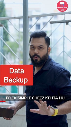 Data Backup ka Simple Trick . #trakintech #trakinreels #instareels #instagood #reelitfeelit #data #databackup #trakinteam #keeptrakin #databackuptrick #newphone #tech #mobile | TrakinTech