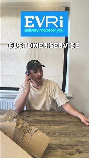 EVRI Customer Service #comedy #comedyshorts #delivery #online shopping e